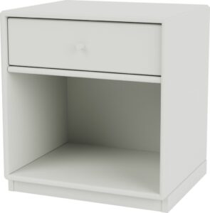 Szafka nocna Dream jasnoszara na cokole 3 cm – elegancki design, praktyczne przechowywanie, trwały materiał