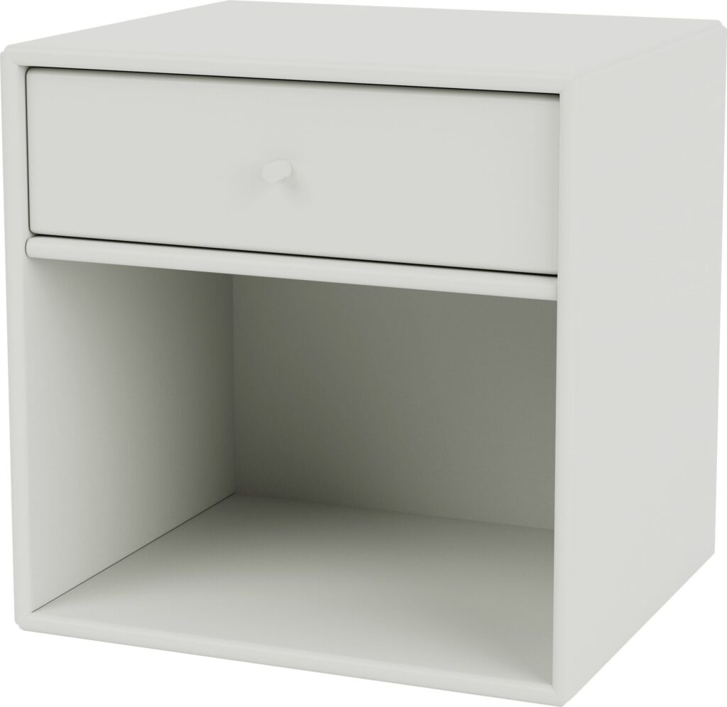 Szafka nocna Dream jasnoszara – nowoczesny design, funkcjonalność, idealna do sypialni