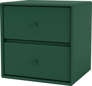 Szafka nocna Drift ciemnozielona – elegancki design, funkcjonalność, styl skandynawski