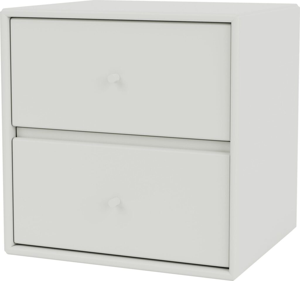 Szafka nocna Drift jasnoszara – styl skandynawski, elegancki design, funkcjonalność