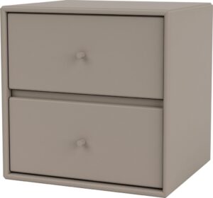 Szafka nocna Drift truflowa – elegancki design, funkcjonalność, naturalne drewno