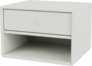 Szafka nocna wisząca Dash jasnoszara – nowoczesny design, minimalistyczny styl, idealna do sypialni