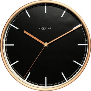 Zegar ścienny Company 25 cm czarny – elegancki design, minimalistyczny styl, idealny do każdego wnętrza