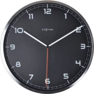 Zegar ścienny Company 35 cm Arabic czarny – elegancki design, duża czytelność, nowoczesny styl
