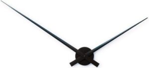 Zegar ścienny Hands 85 cm czarny – elegancki design, duży rozmiar, nowoczesny styl