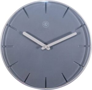 Zegar ścienny Sweet szary – elegancki design, styl skandynawski, idealny do każdego wnętrza