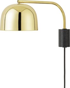 Kinkiet Grant 43 cm mosiądz – elegancki design, styl vintage, idealny do każdego wnętrza