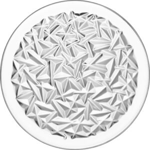 Talerz obiadowy Carat 27 cm – elegancki design, biały kolor, ceramika