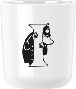 Kubek ABC Muminki I – ceramiczny, kolorowy, 300 ml