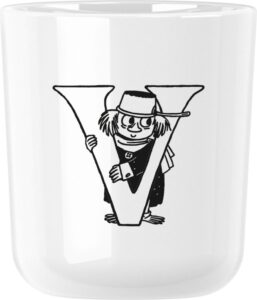 Kubek ABC Muminki V – ceramiczny, wielokolorowy, pojemność 300 ml