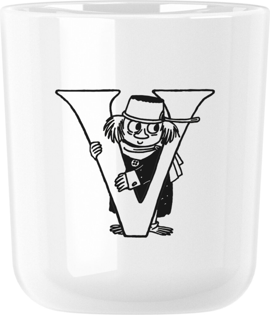 Kubek ABC Muminki V – ceramiczny, wielokolorowy, pojemność 300 ml