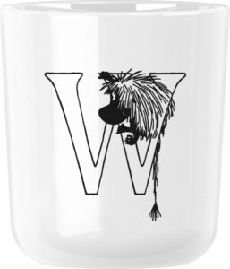 Kubek ABC Muminki W – ceramiczny, kolorowy, pojemność 300 ml