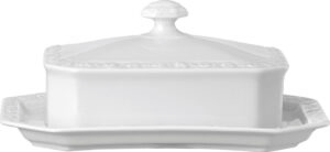 Maselniczka Maria Biała – elegancki design, ceramiczna, łatwa w czyszczeniu