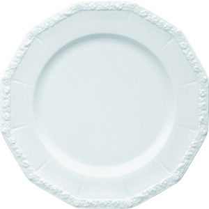 Talerz do serwowania Maria Biała 30,4 cm – elegancki design, uniwersalny kolor, porcelana