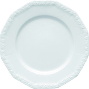 Talerz obiadowy Maria Biała 27,7 cm – elegancki design, ceramiczny, uniwersalny