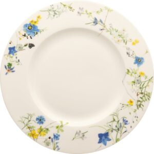 Talerz śniadaniowy Brillance Alpejski Ogród 23 cm – elegancki design, ceramiczny, 23 cm średnicy