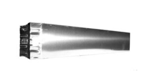 Rura 50CM inox – stal nierdzewna, odporna na korozję, długość 50 cm