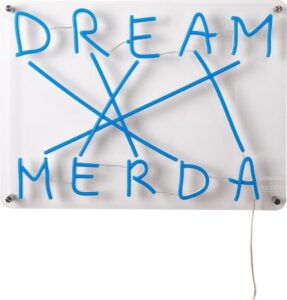 Dekoracja ścienna LED Dream Merda – oświetlenie LED, nowoczesny design, różne kolory