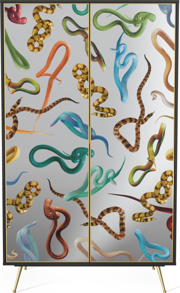 Szafa Toiletpaper Snakes 200 cm – nowoczesny design, wielofunkcyjność, stylowy wzór