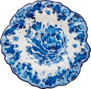 Talerz śniadaniowy Diesel Classics on Acid Delf Rose 21 cm – kolor różowy, styl nowoczesny, materiał ceramiczny