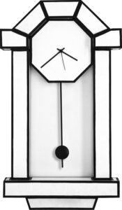 Zegar ścienny Cut & Paste – nowoczesny design, minimalistyczny styl, łatwy montaż