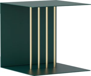 Półka Teaser zielona – nowoczesny design, idealna do każdego wnętrza, trwały materiał