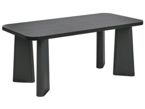 Stół do jadalni ATLIN Czarny 180 cm 90 cm