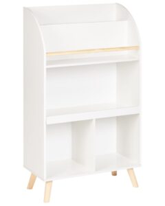 Regał na książki 3 półki LILOET 102 cm Biały
