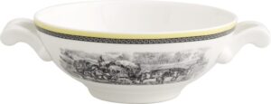 Bulionówka Audun Ferme 400 ml – elegancki design, biały kolor, ceramika