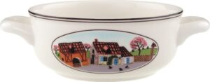 Bulionówka Design Naif 450 ml – unikalny design, ceramiczna, biała