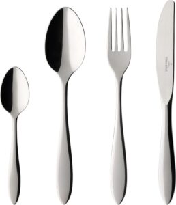Komplet sztućców Arthur 24 el. – elegancki zestaw, stal nierdzewna, dla 6 osób