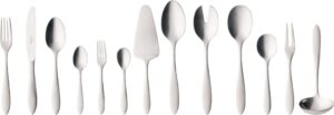 Komplet sztućców Arthur Brushed 68 el. – elegancki design, stal nierdzewna, idealny do codziennych posiłków
