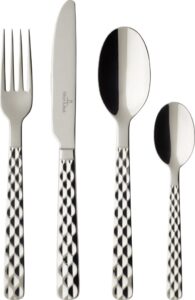 Komplet sztućców Boston 24 el. – elegancki design, stal nierdzewna, dla 6 osób