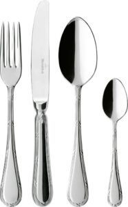 Komplet sztućców Kreuzband Septfontaines 24 el. – elegancki design, stal nierdzewna, wygodne uchwyty