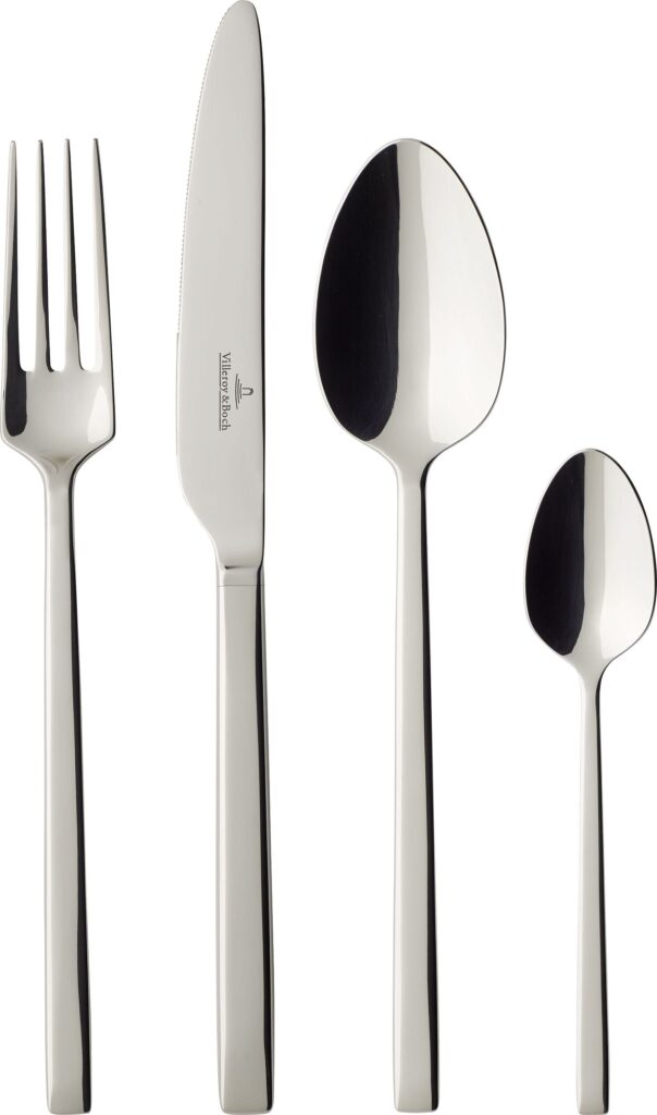 Komplet sztućców La Classica 24 el. – elegancki design, stal nierdzewna, pełne wyposażenie