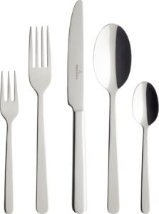 Komplet sztućców Louis 30 el. – elegancki design, stal nierdzewna, wytrzymałość