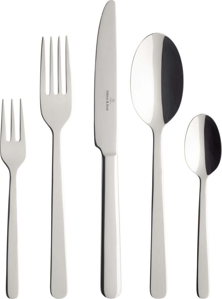 Komplet sztućców Louis 30 el. – elegancki design, stal nierdzewna, wytrzymałość