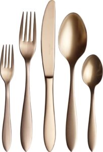 Komplet sztućców Manufacture 20 el. – elegancki design, stal nierdzewna, idealny do każdego stołu