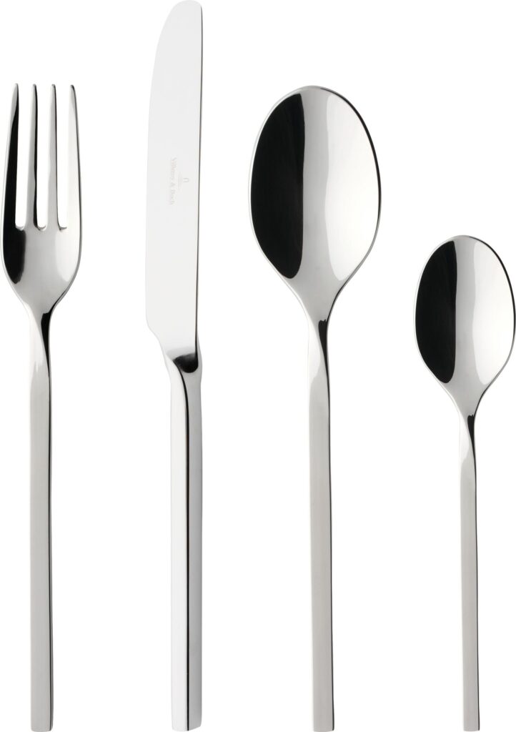 Komplet sztućców NewWave 24 el. – elegancki design, stal nierdzewna, ergonomiczne uchwyty