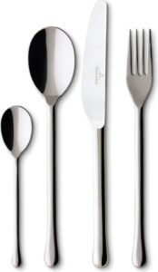 Komplet sztućców Udine 30 el. – elegancki design, stal nierdzewna, zestaw dla 6 osób