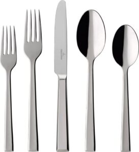 Komplet sztućców Victor 30 el. – elegancki zestaw, stal nierdzewna, uniwersalne zastosowanie