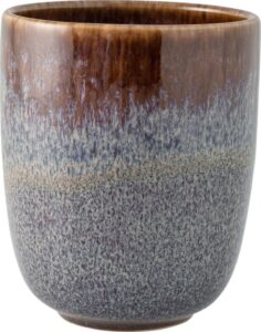 Kubek Lave Beige 400 ml bez ucha – elegancki, minimalistyczny design, ceramiczny, idealny do herbaty i kawy