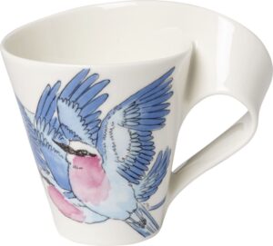 Kubek NewWave Caffe Gift kraska liliowopierśna 300 ml – elegancki design, unikalny kolor, idealny do kawy