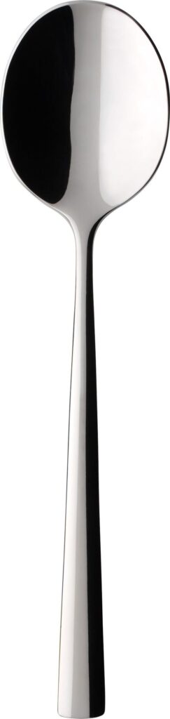 Łyżka do zupy Piemont – elegancki design, stal nierdzewna, łatwe czyszczenie