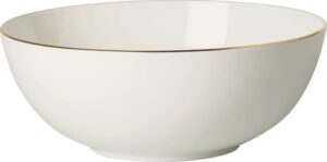 Misa sałatkowa Anmut Gold 23 cm – elegancka, złota dekoracja, porcelanowa, idealna do sałatek