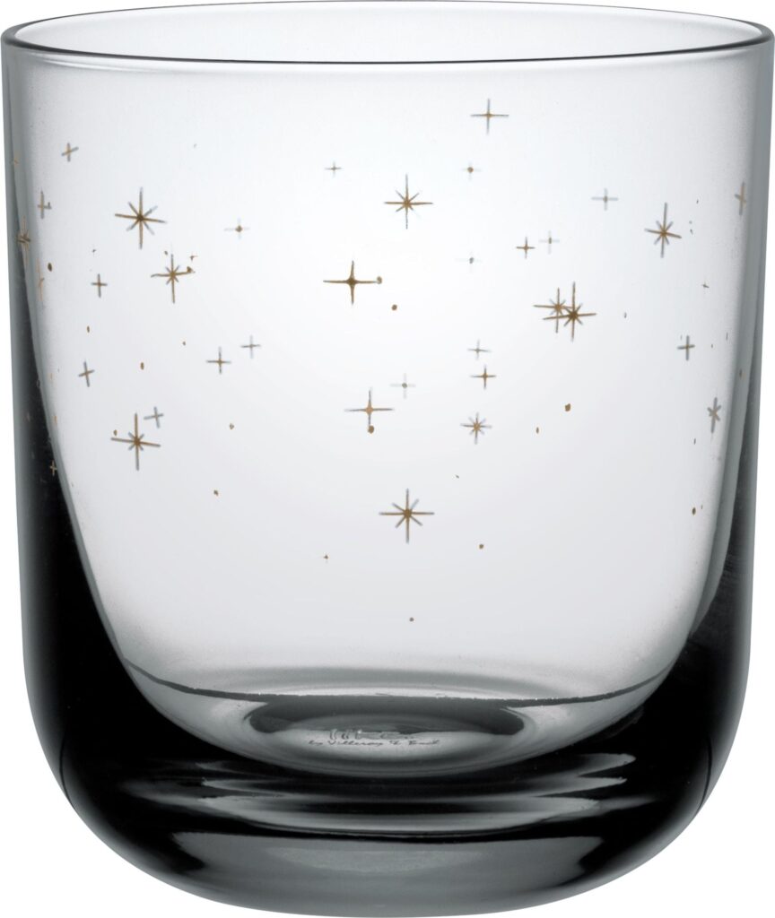 Szklanki Winter Glow 310 ml 2 szt. – elegancki design, szkło, idealne na zimowe wieczory