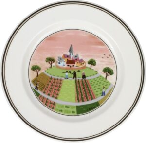 Talerz deserowy Design Naif Hamlet 17 cm – ceramiczny, kolorowy, stylowy