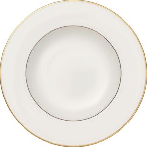 Talerz głęboki Anmut Gold 24 cm – elegancki design, złote akcenty, porcelana