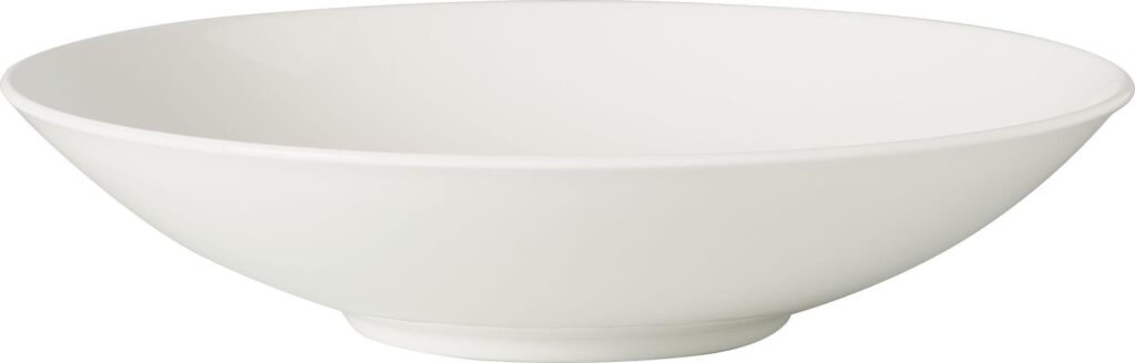 Talerz głęboki MetroChic Blanc 20 cm – elegancki design, biały kolor, idealny do zup i sałatek