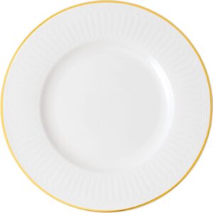 Talerz obiadowy Chateau Septfontaines 28 cm – elegancki design, porcelana, biały